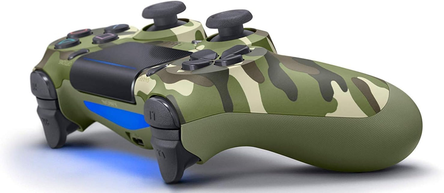 Controle joystick sem fio Ps4 PlayStation Dualshock 4 - Camuflado Verde