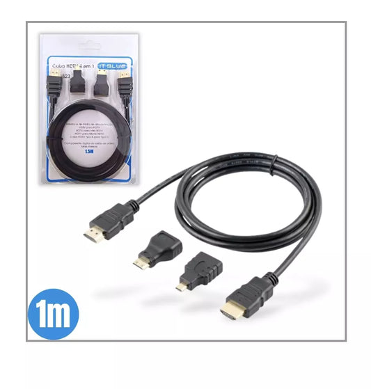 CABO HDMI 4 EM 1 LELONG LE6623