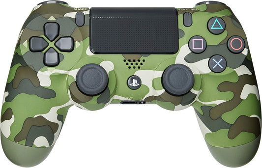 Controle joystick sem fio Ps4 PlayStation Dualshock 4 - Camuflado Verde